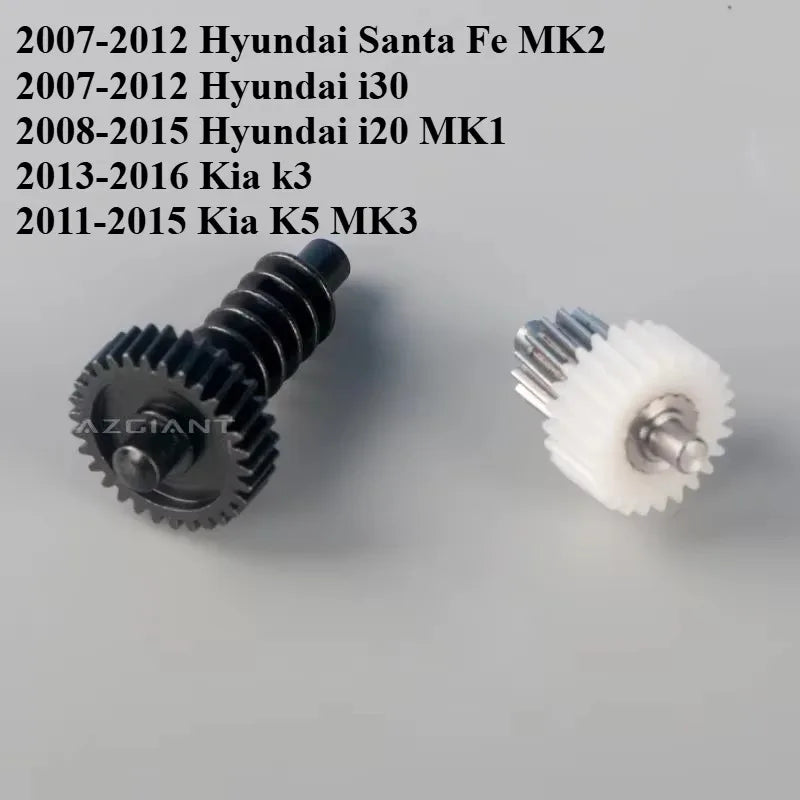 Zložljiva stranska ogledala, 30T kovinska oprema za Hyundai Santa Fe, rezervni del za mehanizem ogledala