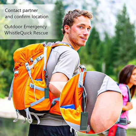 3-Frequency High Decibel Survival Whistle for Camping and Hiking