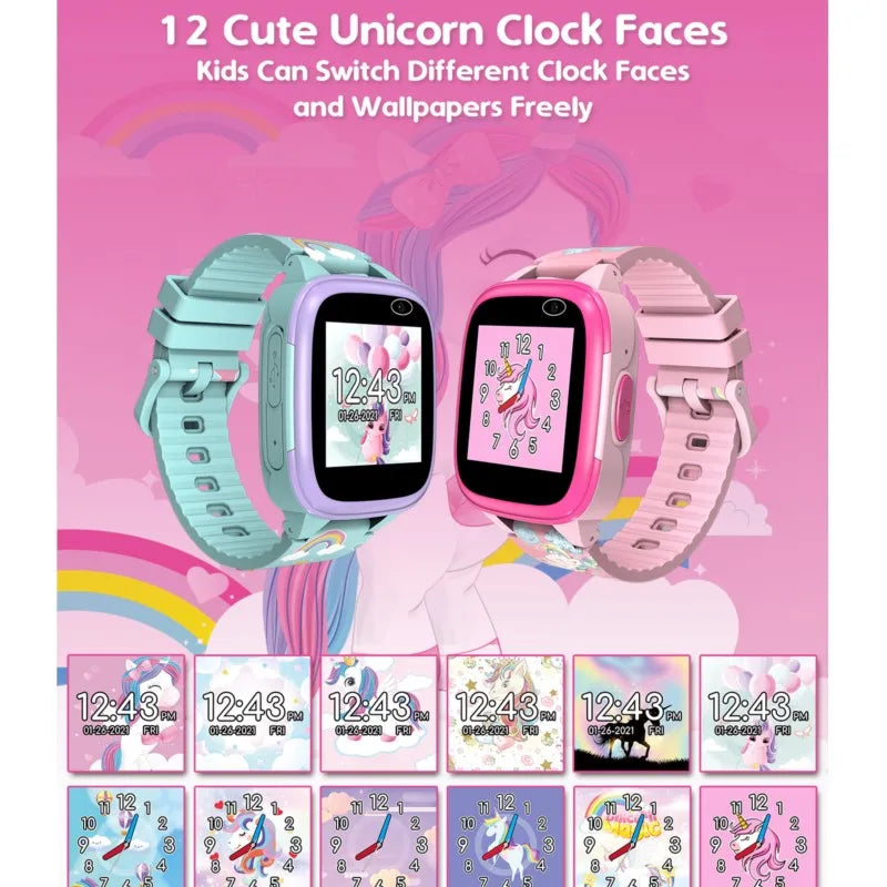 Kids Game Smart Watch &ndash; 11 Games Dual Camera 1.44 IPS