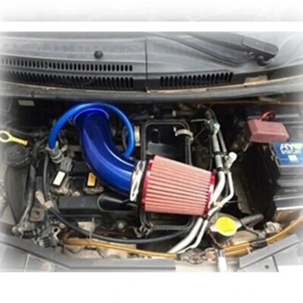 3" Cold Air Intake Pipe Kit & 76mm Air Filter, Car Cold Air Intake Turbo Filter Aluminum Air Filter Induction Flow Hose Pipe Kit by InterCyprus Trading Ltd