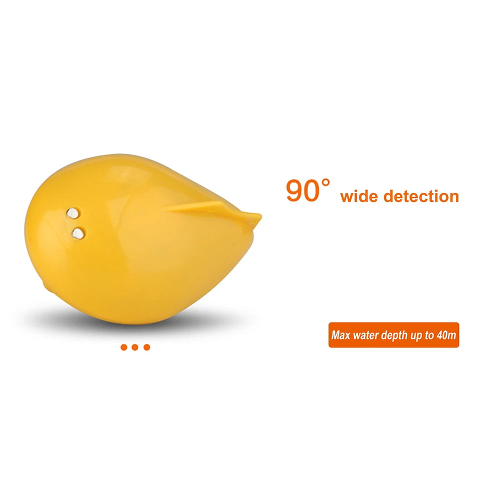 LUCKY FFw718 FF518 Fish Finder with Wireless Sonar Sensor - 45M Depth, 90&deg; Beam