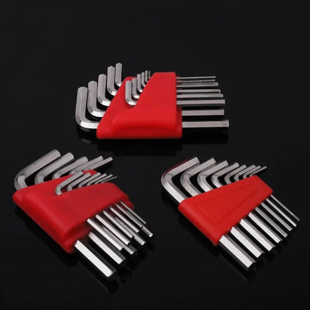5/8/11 Pcs Metric Allen Wrench Set - Short Arm Vehicle Repair Tool