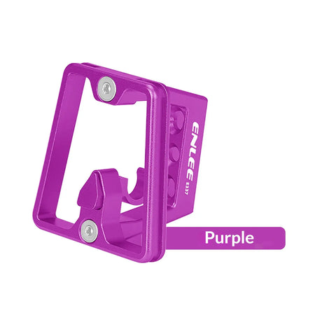 ENLEE Folding Bicycle Front Bag Raised Base Aluminum Alloy Front Carrier Mount Adapter Raiser For Dahon Brompton Folding Bike by InterCyprus Trading Ltd