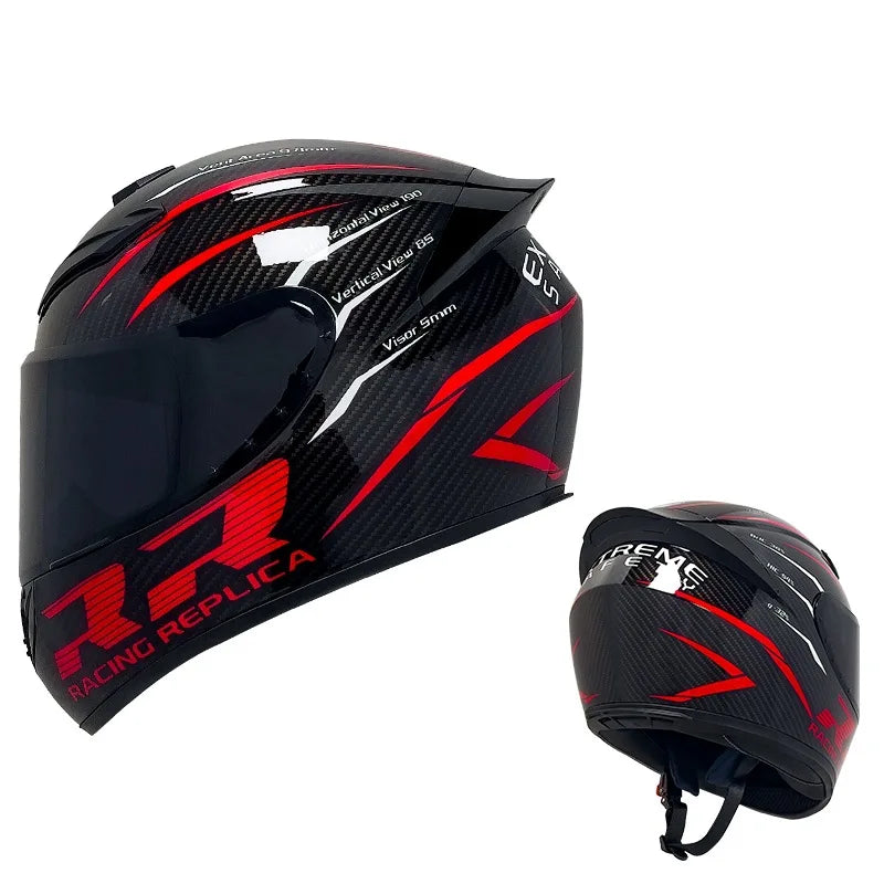 FML Unisex Full Face Bluetooth Motorcycle Helmet