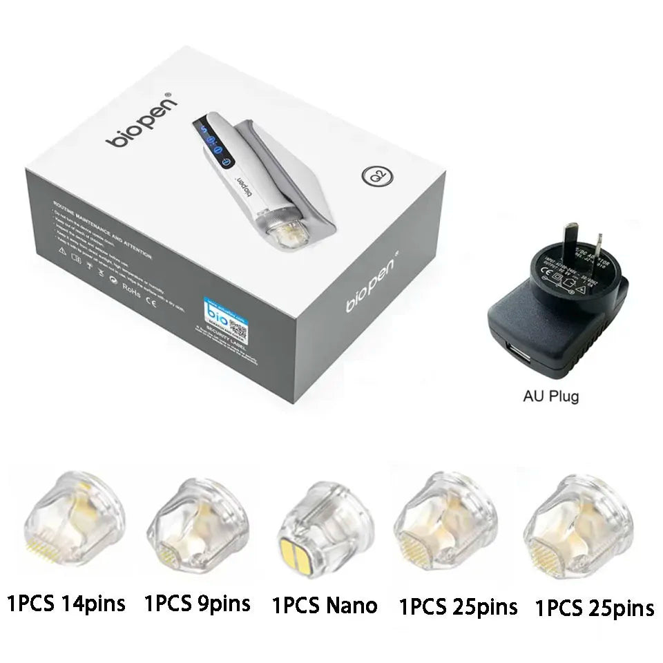 Dr Pen Bio Pen Q2 &ndash; Professional Microneedling with Light Therapy AU PLUG