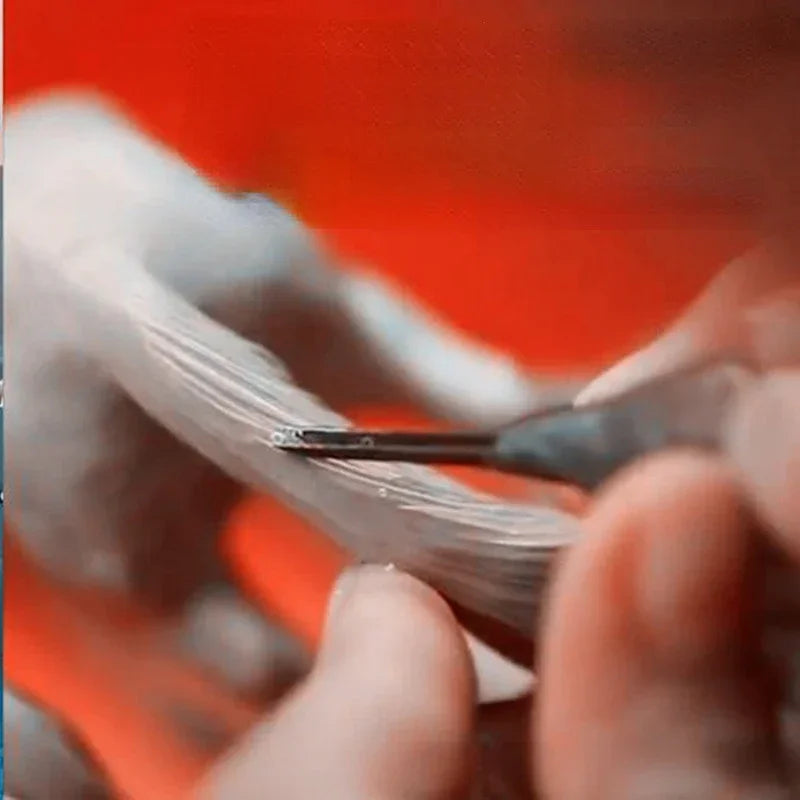 V Type Triangle Wood Carving Chisel &ndash; 240mm Hand Tool for Precision Woodworking