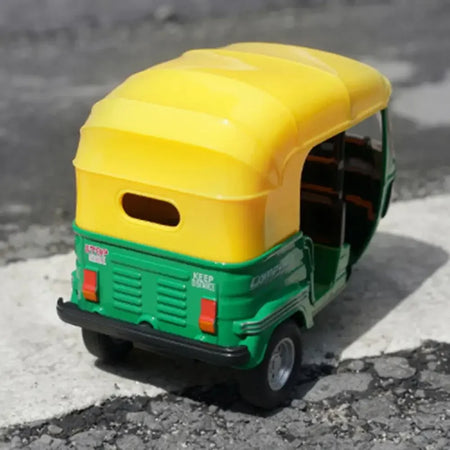 Mini Tricycle Retro Diecast Autorickshaw &ndash; Lightweight