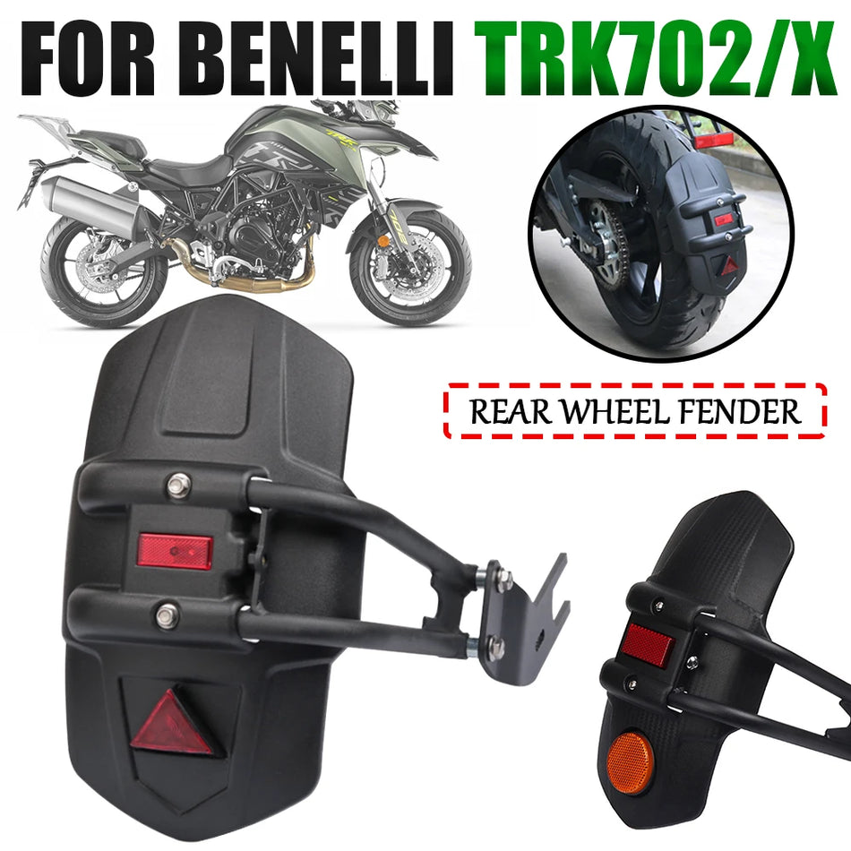 Заден калник за Benelli TRK702 TRK702X, калник, въглеродна стомана и PP пластмаса