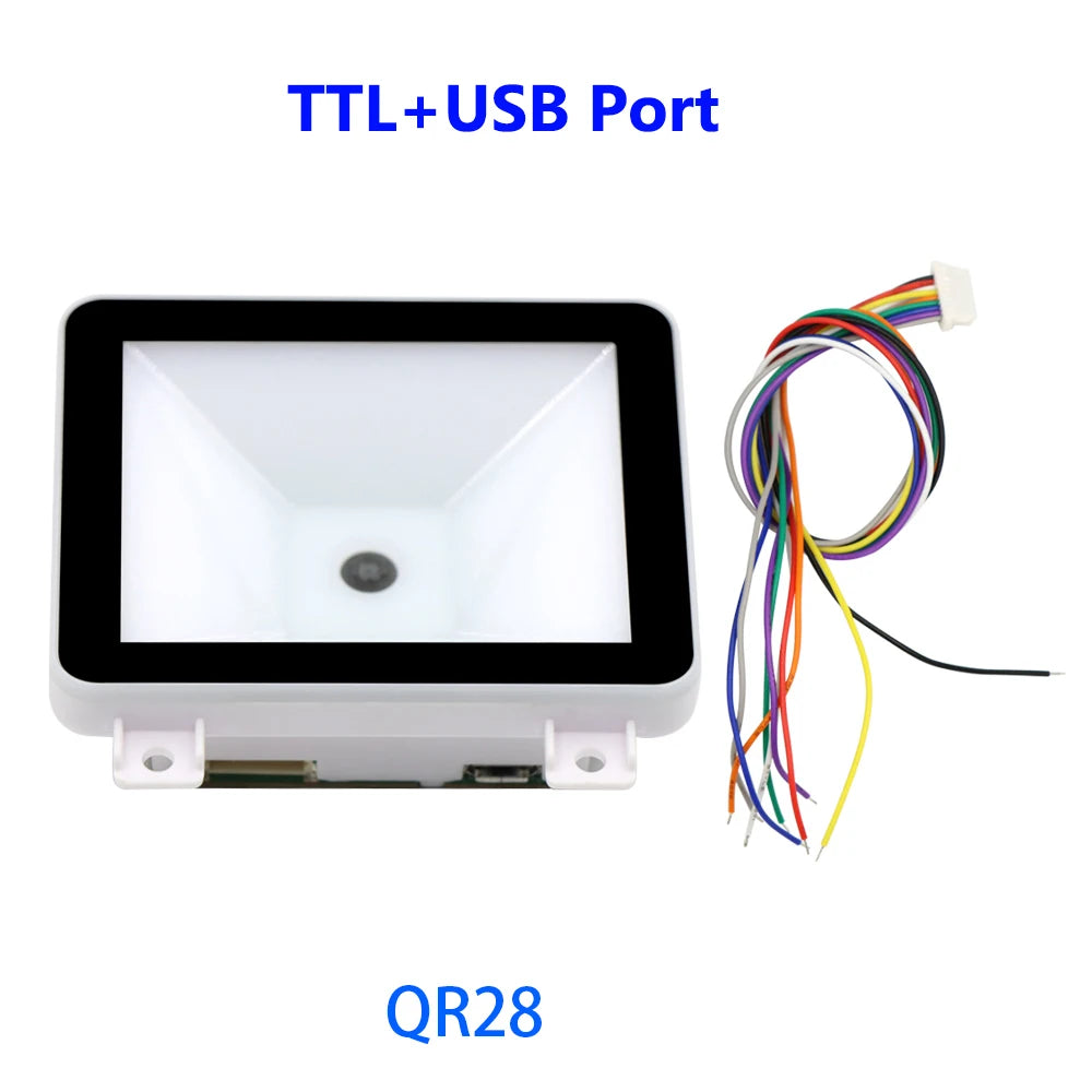 Cyprus Wireless Reader Module GM861 Barcode Reader Module 1D/2D QR Code Fixed Installation White ...