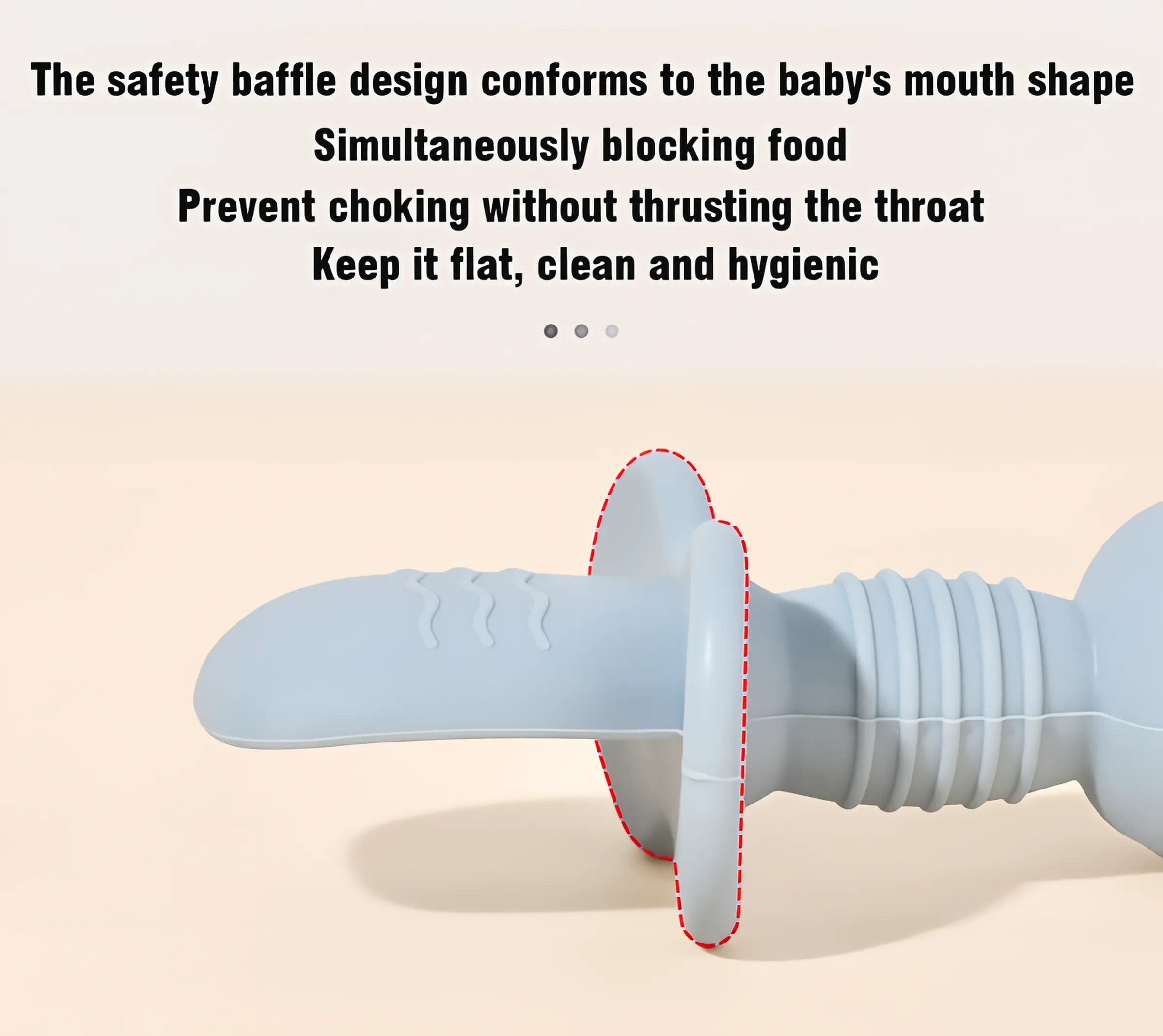 CZSAE 2pcs Silicone Spoon &amp; Fork Set for Baby Feeding