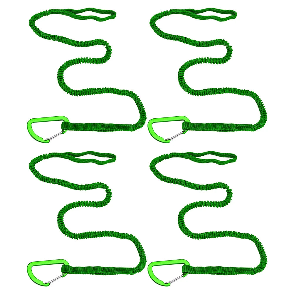 Adjustable Kayak Paddle Leash, Secure &amp; Durable 4 pcs 1