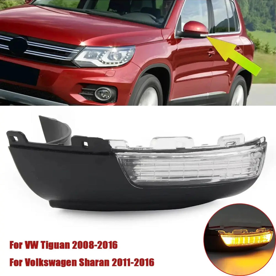Left Side Mirror Turn Signal Light For VW Tiguan Sharan 5N0949101B by InterCyprus Trading Ltd