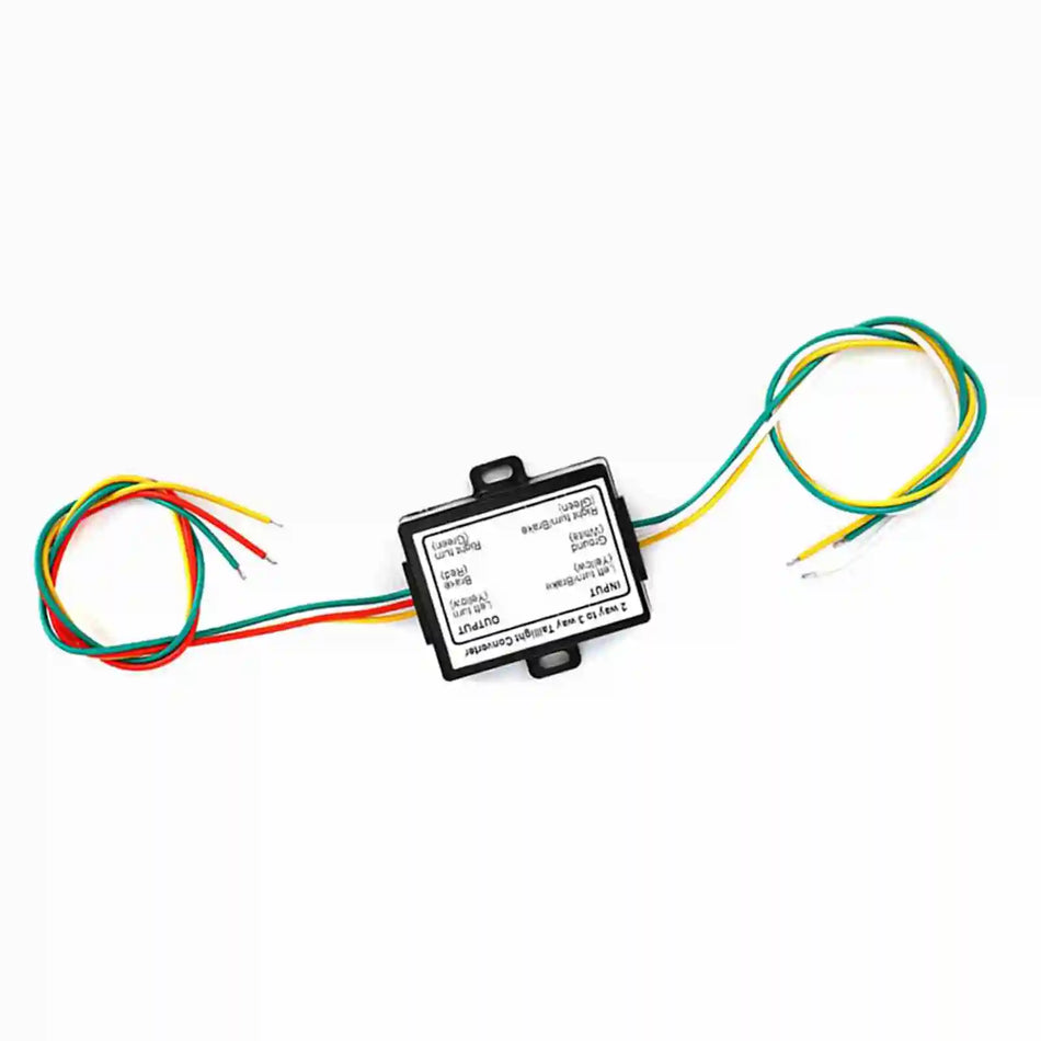 2 To 3 Wire Trailer Converter Harness For Vehicle Electrical System