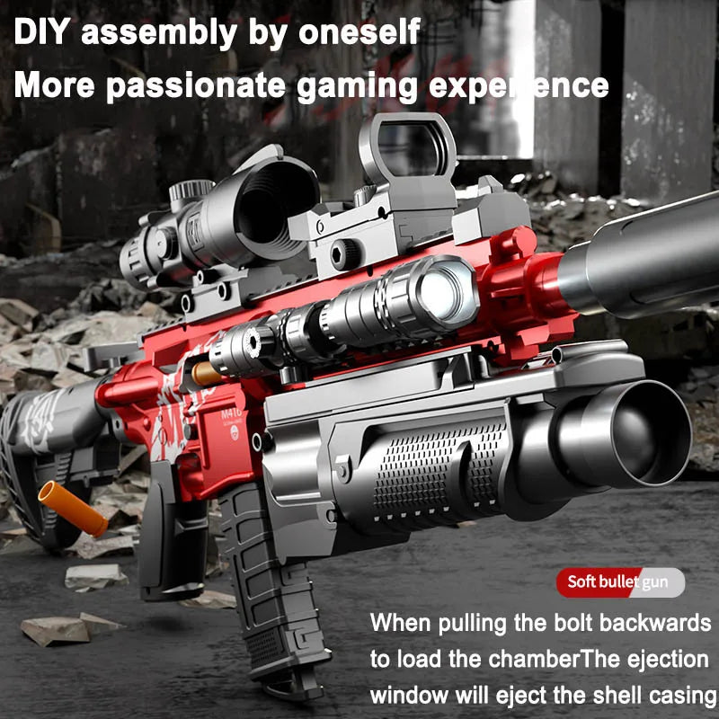 Children's M416 Soft Bullet Toy Gun