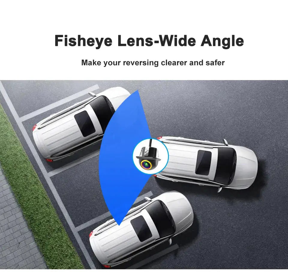 4K Golden 2053 NTSC 1080P Android Car Rear View Camera Universal Backup Parking Camera Night Vision Waterproof AHD Color Image by InterCyprus Trading Ltd