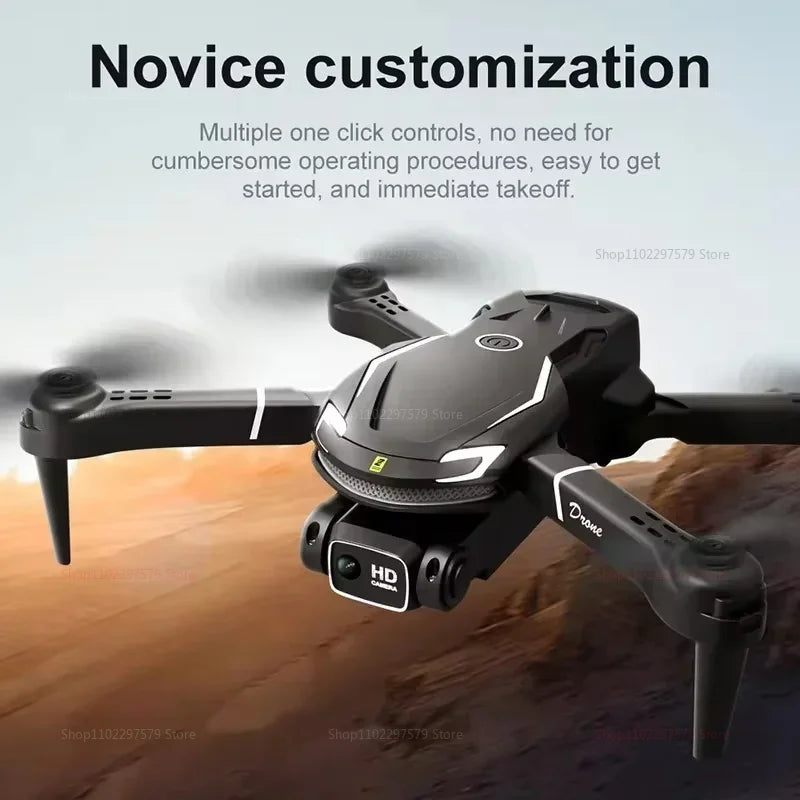Dron RC V88 z kamerą szerokokątną 8K, składany quad do fotografii lotniczej
