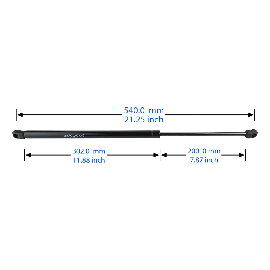 VW Touareg 7L Front Bonnet Gas Struts 125N Pair 7L6823359A
