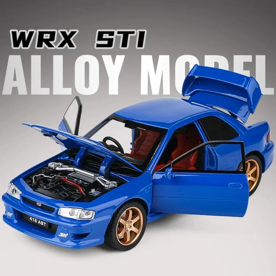 1:32 Diecast Metalen Sportauto Model Speelgoed Met Openende Deuren