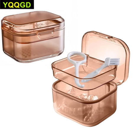 YQQGD Retainer Cleaner Case &ndash; Dishwasher Safe Design