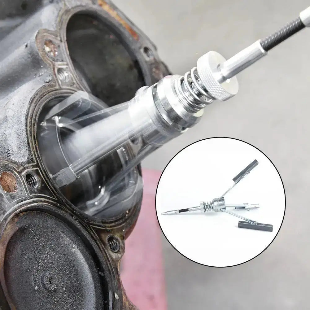 51-177mm Three-jaw Cylinder Inner Grinder Flexible Shaft Hone Tool Car Engine Cylinder Hone Tool Auto Engine Cylinder Tools by InterCyprus Trading Ltd