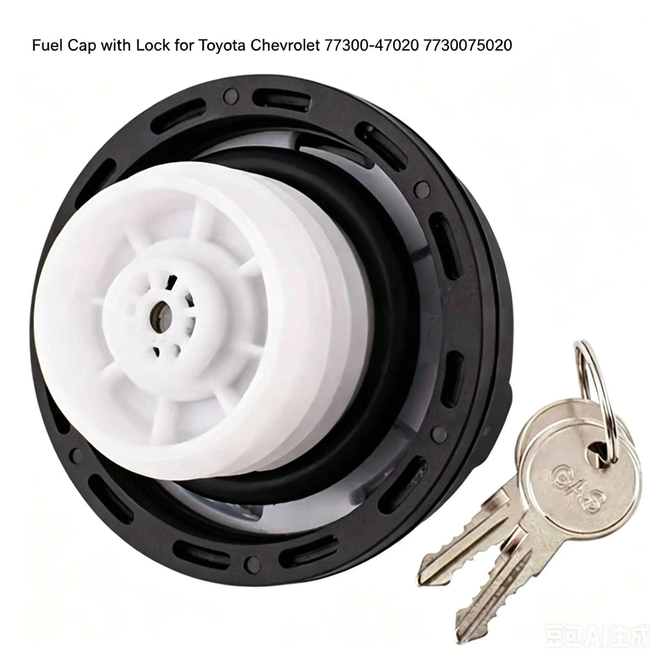 Locking Gas Cap With Key For Toyota 4Runner Tacoma Tundra FJ Cruiser by InterCyprus Trading Ltd