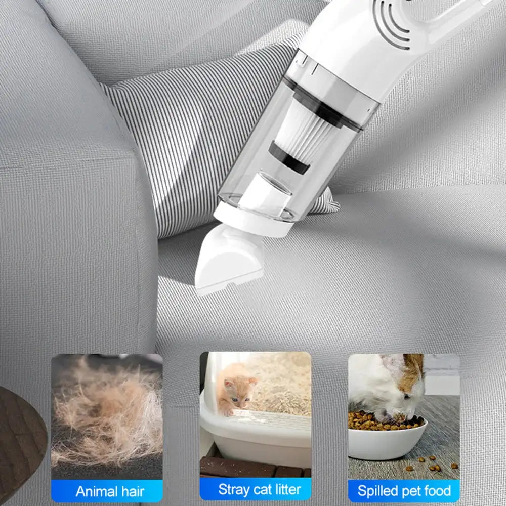 Balashon Cordless Mini Vacuum Cleaner For Car Pet Hair