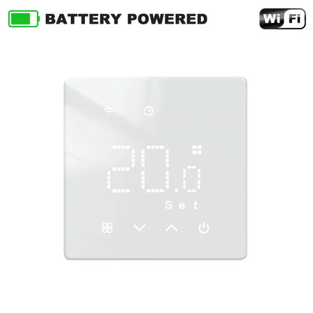 Tuya Smart Thermostat V9BW &ndash; Voice Assistant Compatible WiFi-White