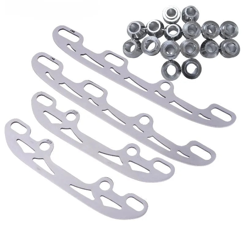 Ersatzset für Inline-Eisstockklingen aus Edelstahl 220 253 290MM