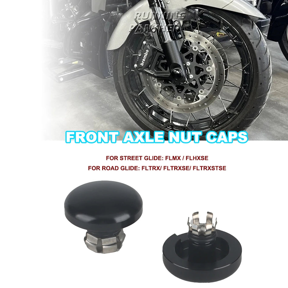 Alumīnija uzgriežņu vāciņi Harley-Davidson Road Glide, FLHX, FLTRX, CVO