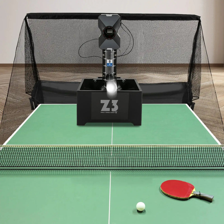 Z3 Ping Pong Ball Machine &ndash; 35-90 Balls/Min Speed, Durable