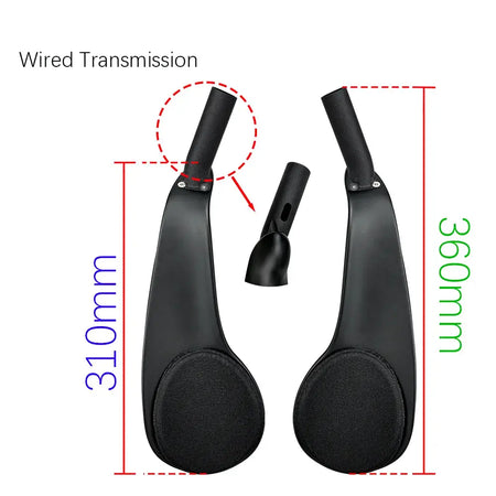 BALUGOE Carbon Bicycle Rest TT Handlebar Electronic Transmission Bike Handle Extension Triathlon Time Trial Cycling Parts by InterCyprus Trading Ltd