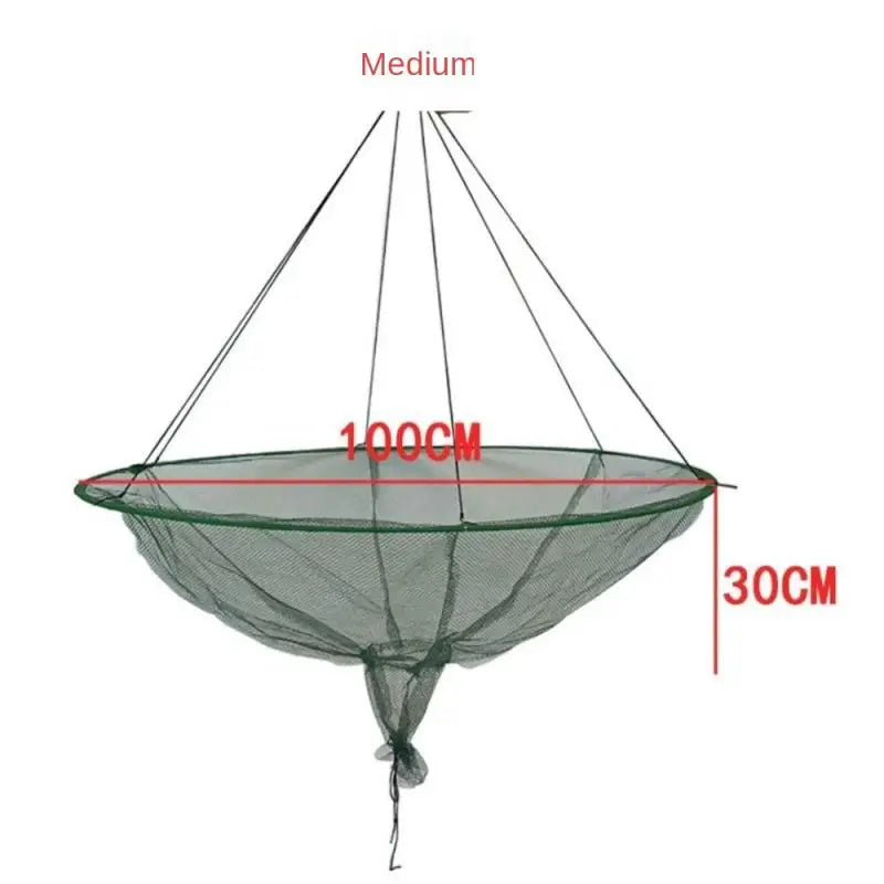 Automatic Foldable Fishing Net - 4-6 Holes Crab Trap Only Medium net / Strengthened / CHINA