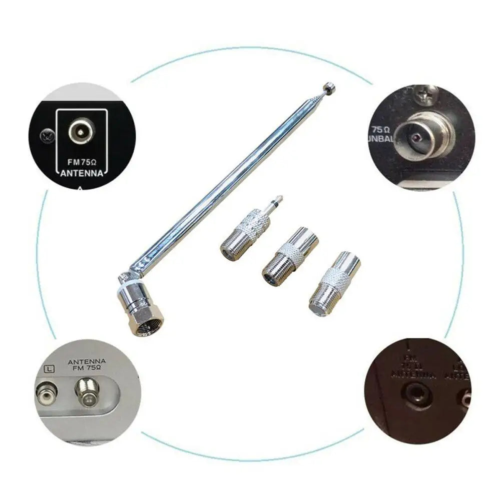 CUJMH Rod Antenna &ndash; Extendable Up to 76cm for Improved FM Reception