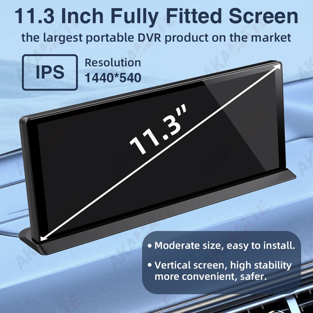 11.3inch Wireless CarPlay &ndash; 4K IPS Touch Nav Display