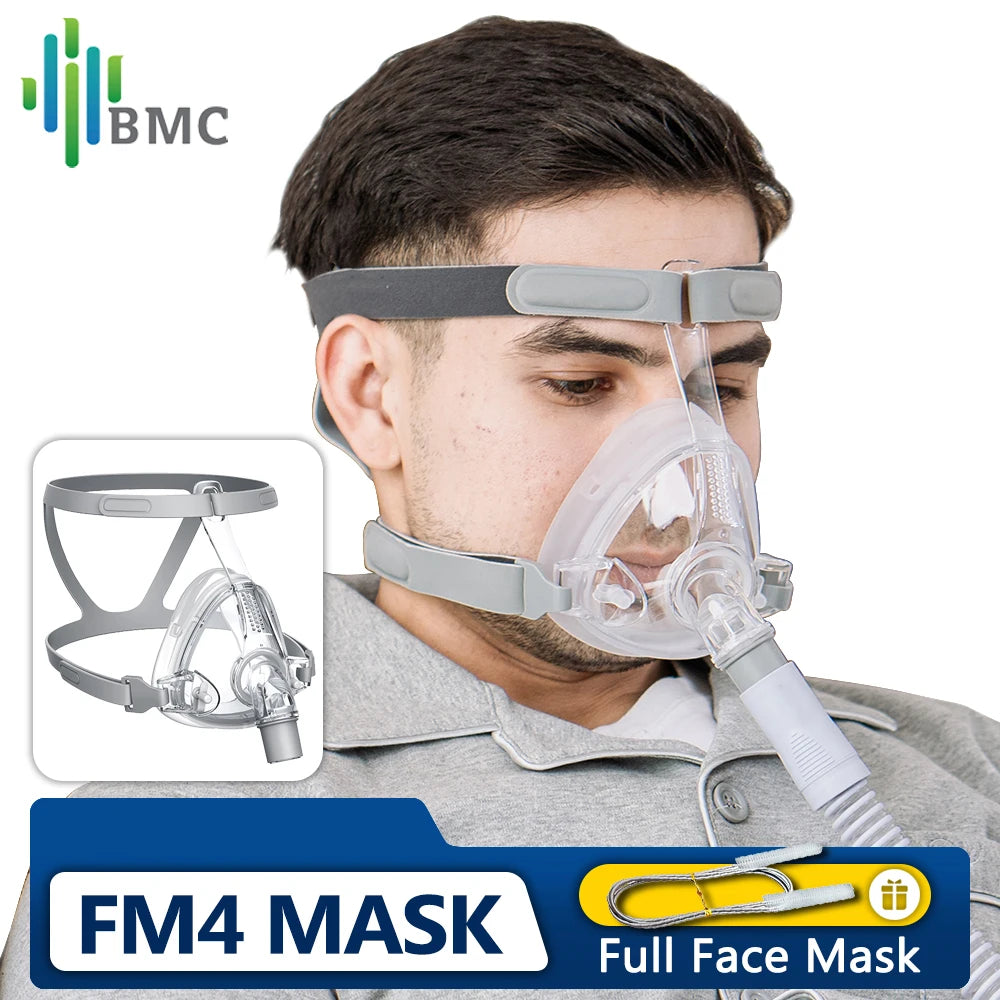 BMC FM4 CPAP Mask - Headgear Included Comfort Fit Pro
