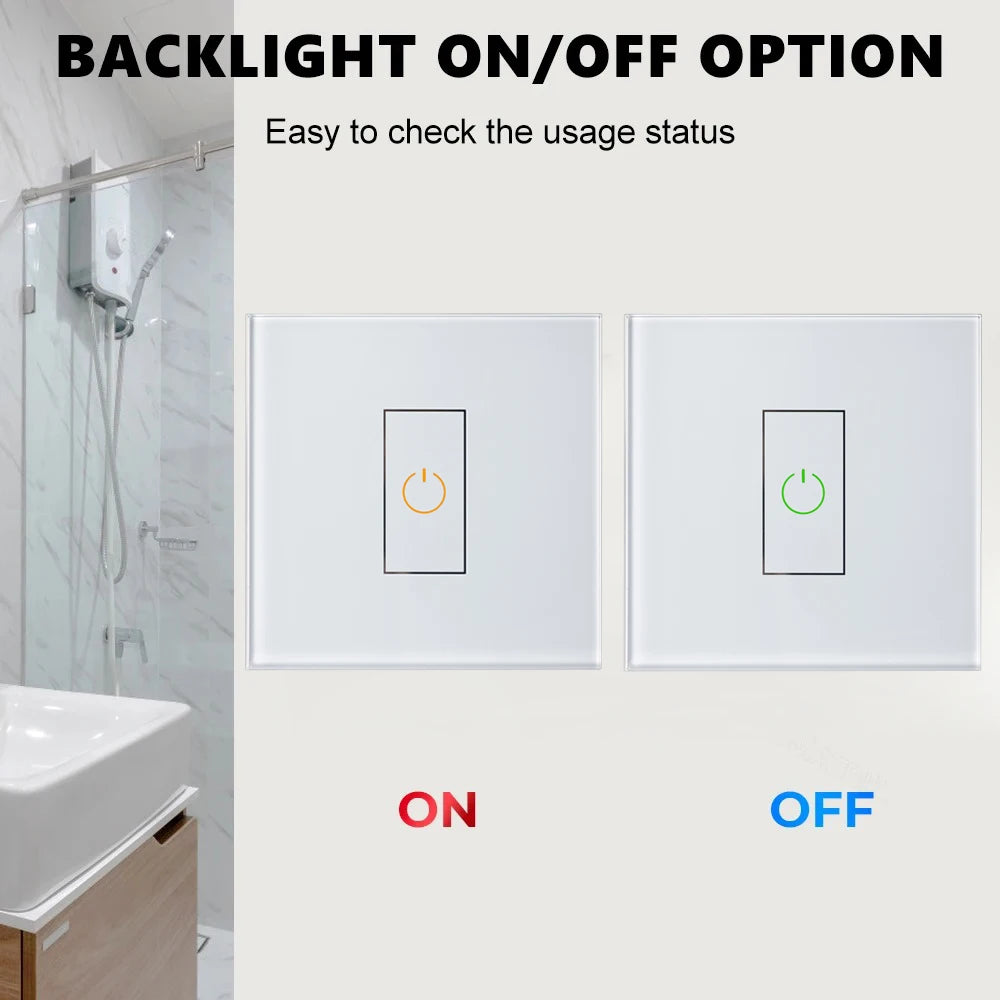 CLOUDRAKER Tuya Smart WiFi 40A High Power Switch for Home Appliances