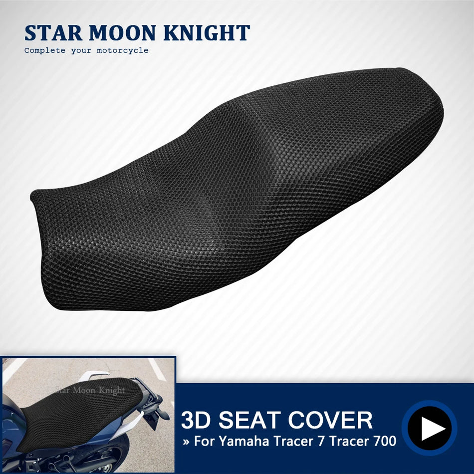 Copertura Sella Yamaha Tracer 7 Tracer 700 GT MT-07 Antiscivolo Rete 3D Traspirante Impermeabile