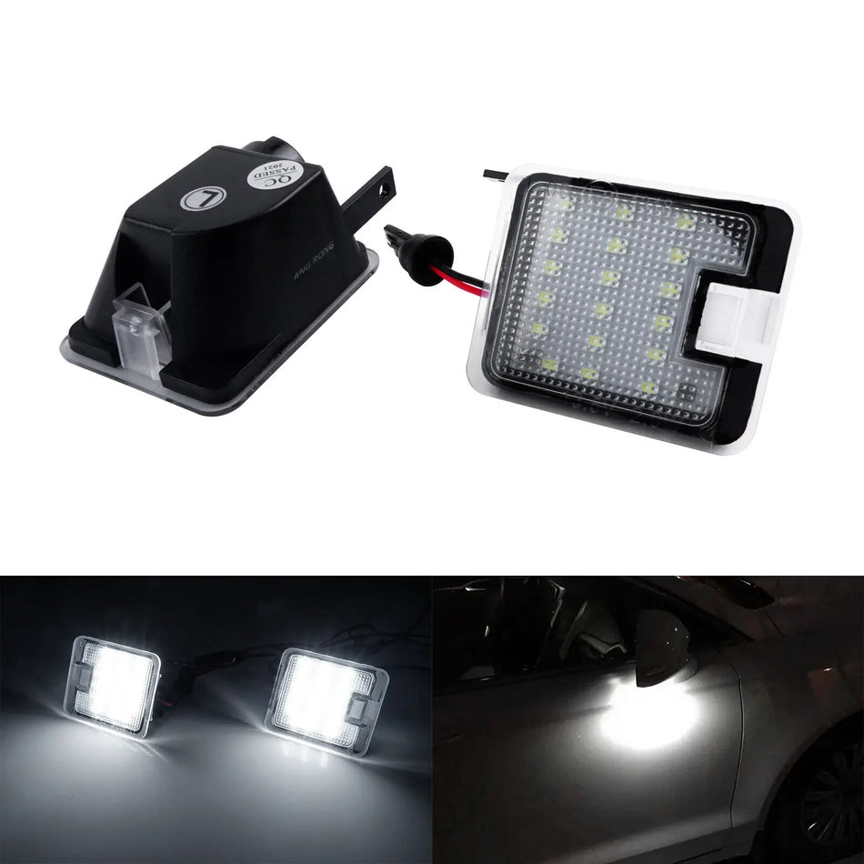 Lumières de flaque LED blanche SMD pour Ford Focus C-Max Mondeo Kuga