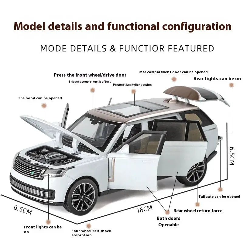1:32 Alloy Diecast Model for Land Rover Range Rover SV2022 by InterCyprus Trading Ltd