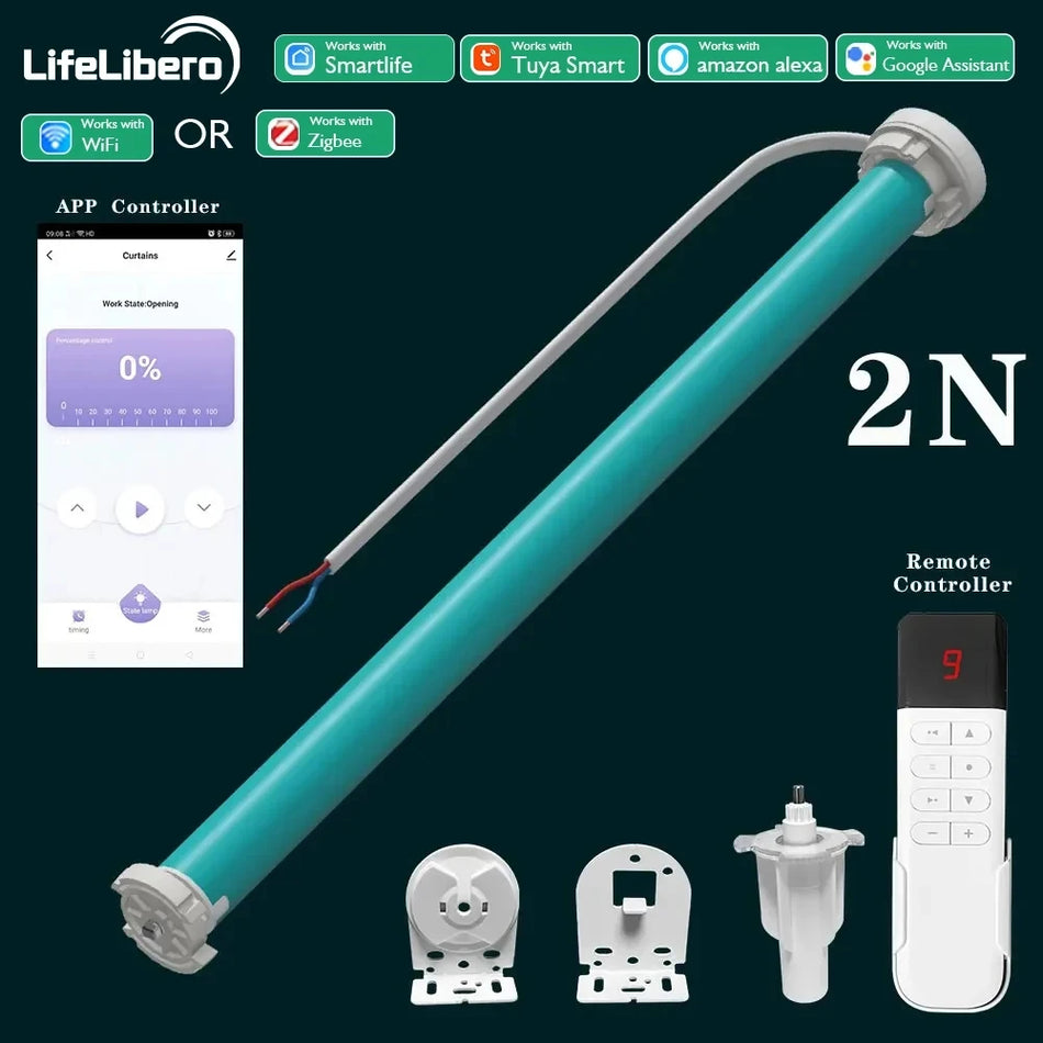 Smart Curtains Motor: WiFi &amp; ZigBee
