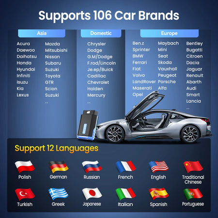 MUCAR DriverScan Bidirectional Scan Tool &ndash; Diagnostics