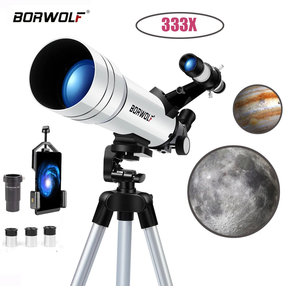 BORWOLF 70400 Telescope &ndash; Ultra Clear Apochromatic Optics