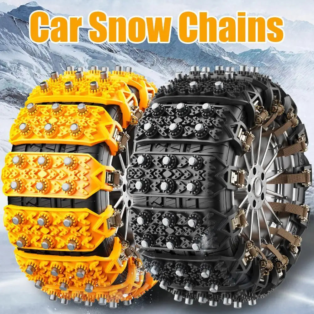 Car Snow Chains &ndash; Heavy Duty Anti Skid Performance Pro Plus