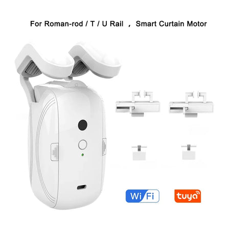 Smart Electric Curtain Motor with Voice Control 1 Motor -WIFI