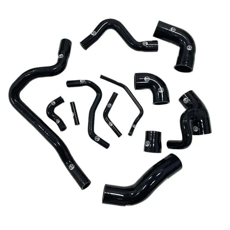 Silikona radiatora šļūteņu komplekts Volvo 850 Turbo S70 V70 1993-1997 3-slāņu 4.5mm biezs