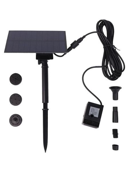 5W Solar Water Pump Oxygen Aerator Garden Decor &ndash; Fast Start