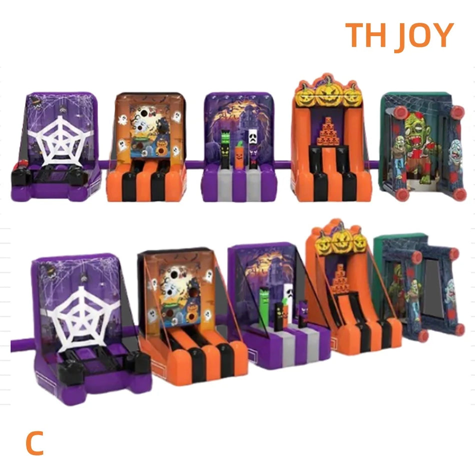 Πέντε σε Ένα Φουσκωτός Δακτύλιος Ρίψης και Ρίψη Ξίφους Καρναβάλι