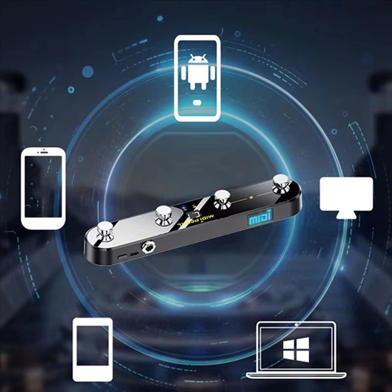 Wireless MIDI Foot Controller Mate &ndash; Bluetooth 5.3 MIDI