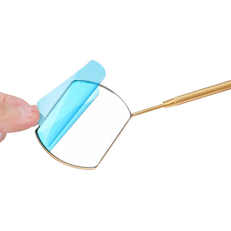 Stainless Steel Eyelash Checking Mirror for Precision Lash Lifting and Extensions