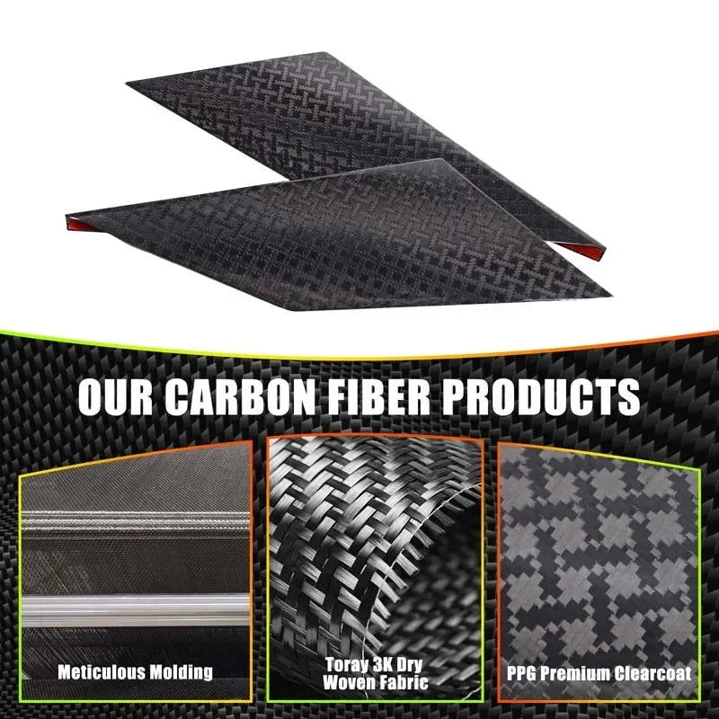 Aito hiilikuitu BMW 5-sarja G60 konsolin kuppitelinepari